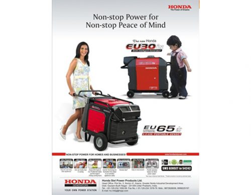 Print Ad campaign for Honda