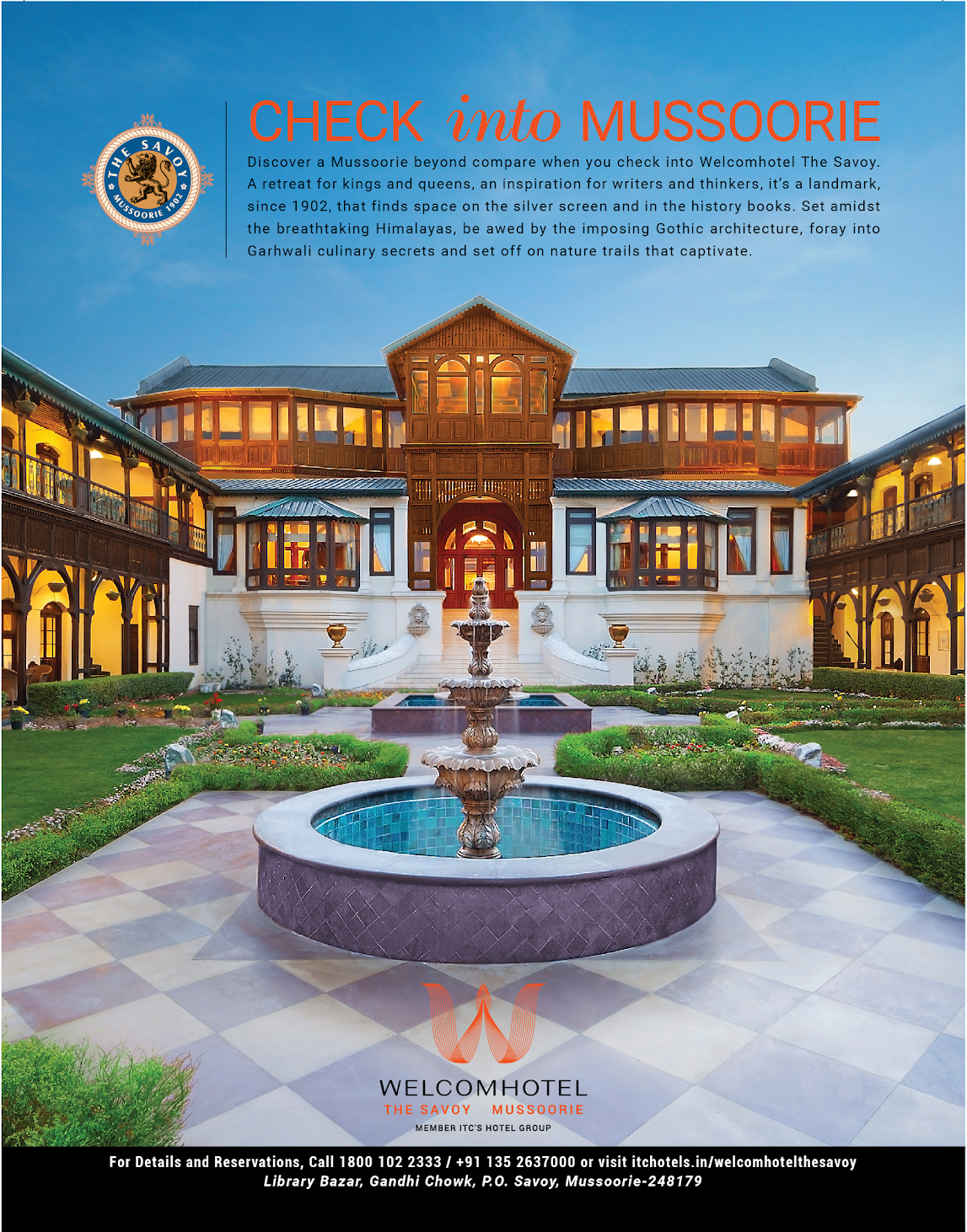 360° Media for SAVOY Hotel, Mussoorie