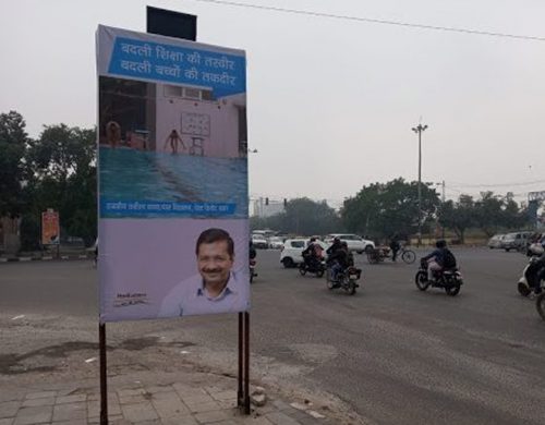 Outdoor campaign for Delhi Govt.
